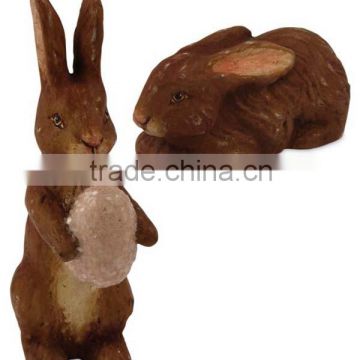 factory direct custom resin mini bunnies for easter