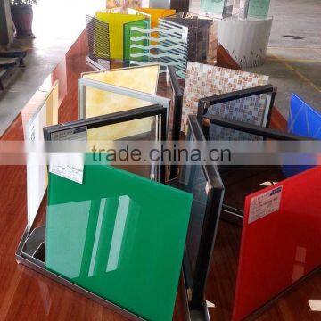 Glass factory producing building glass, safety glass and decorative glass