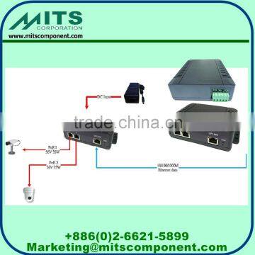 MITS Gigabit 3 Port POE Switch, PoE Extender, IEEE802.3 - for Wireless Lan AP, Network Camera, & VOIP Phone photo-3