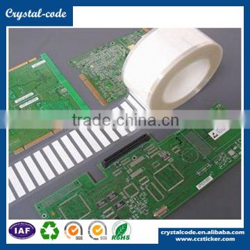 Adhesive sticker printing heat resistant ESD protection label