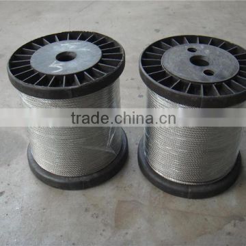 201 304 304l 316 316l standard 6*19-6mm stainless steel wire rope