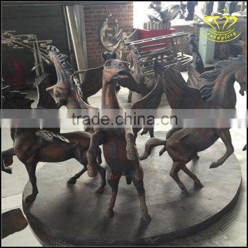 Animal Horse Bronze Arts and Crafts Garden Decorative Sculpture Garden photo-5