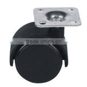 30mm Light Duty Small Plastic Swivel Furniture Caster photo-2