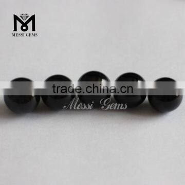 Good Polishing Round Black Glass Pearl Beads