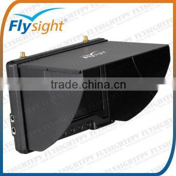 H1455 5.8Ghz 7 Inch FPV Diversity Monitor for Aerial Photography With Folded Sun Hood No Blue Screen Image photo-3