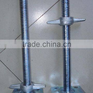 Cold Galvanized Hollow Scaffolding Jack Base/u Head photo-4