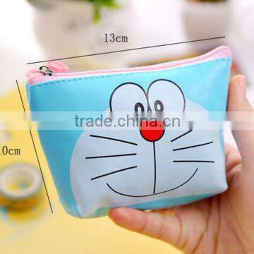 Hot Sale Fashion PU Leather Zipper Cartoon Animal Printing Pouch Wallet Fancy Promotional Gift Plastic Handbag Euro Coin Purse photo-3