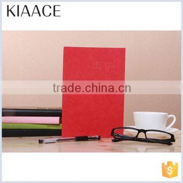 New design custom leather paper waterproof paper notebook