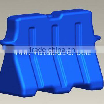 2015 Most Popular New Technology High Quality HDPE Palstic Material Traffic Road Barrier Blow Mould photo-3