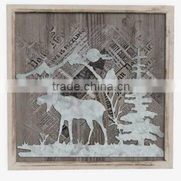 China Supplier Unique Wall Decor Custom Frame For Printing photo-3