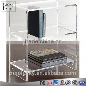 High Clear Acrylic Book Shelf Bookecase