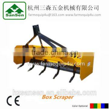 Tractor mounted box scraper 4ft,5ft,6ft,7ft