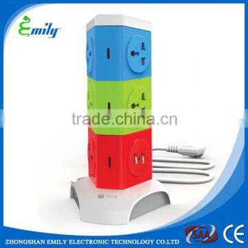 Top quality rotation power strip