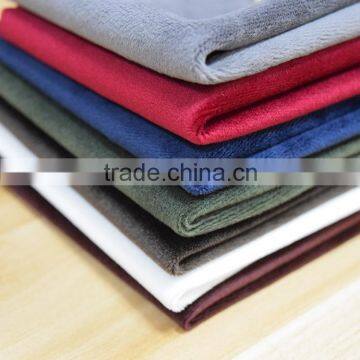 First-class Quality 100% PU Embossed Imitation Sheeepskin Fabric Wholesale in Stock photo-3