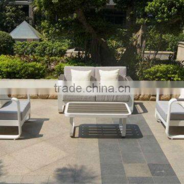 garden brushed aluminum sofa set furniture/ outdoor sofa furniture