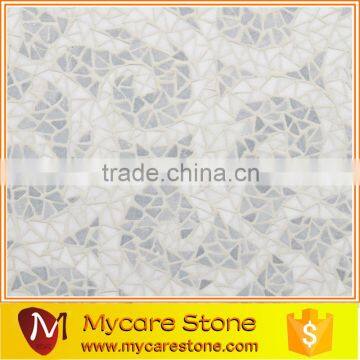 Cheap price professional design prefab natural marble mosaic