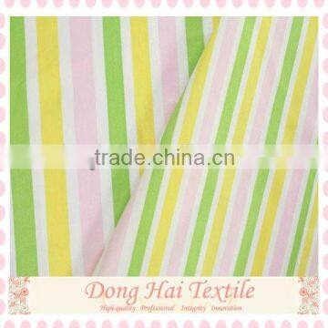 Striped pattern printed cotton fabric cut pieces