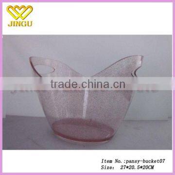 Plastic wedding champagne ice bucket wholesale