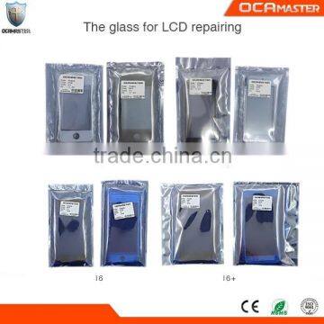 One-up Manufacture OCAmaster Stable Quality LCD Front Glass For IPhone LCD Refurbishing