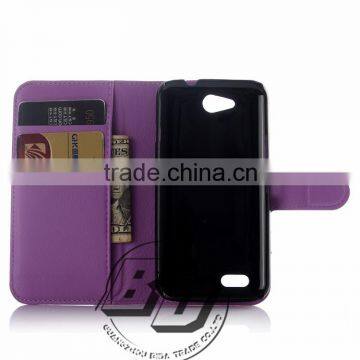 Fashionable Popular Flip Wallet Leather Case With Card Slots For ZTE Blade Q Lux 4G Fast Delivery photo-5