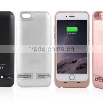 Phone Case Charger Mini Rohs Power Bank With Built in Charger Plug photo-6