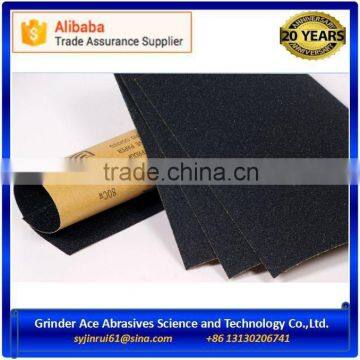 High quality Silicon Carbide Waterproof Sanding Paper For Car