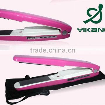 2014 Alibaba China New product Cordless Ceramic Hair Straightener with curling iron