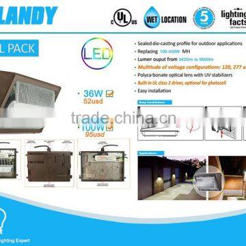 Sale up to 60% off 36W Led Wallpack Light --FULANDY (DLC UL) photo-4