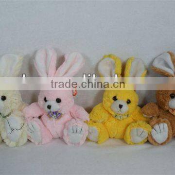 Cute plush animal easter rabbit