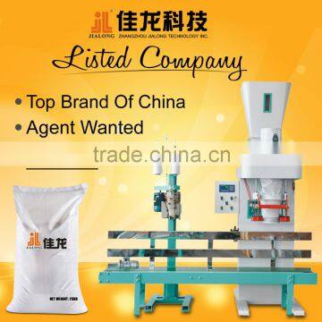 10-25KG wheat packing machine/wheat flour packing machine with conveyor and sewing machine