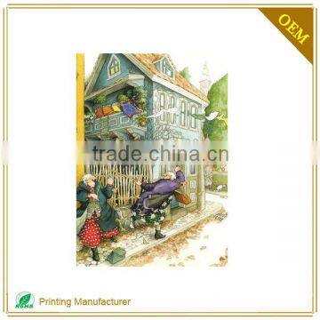 High Quality Custom Made Delicate Postcard Printing Suppliers In China