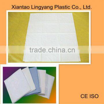 Disposable nonwoven hospital bedsheet