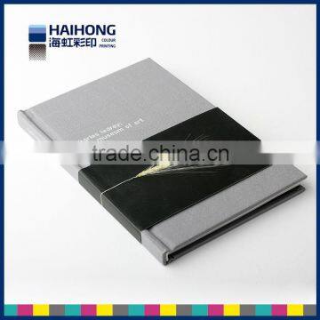 Professional book printing services in China, High quality Moleskin note book printing, journal book printing