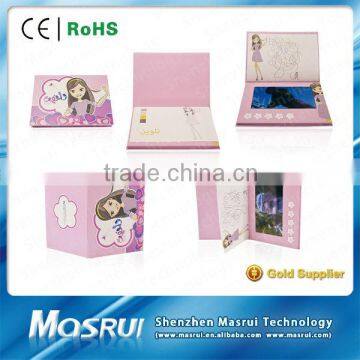 4.3 LCD Advertising Funny Video Card /Digital Business Card / Featured Video Ecards
