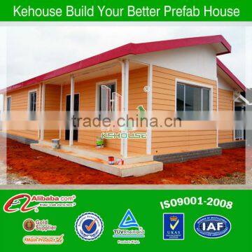 Newest! Economic prefabricated light steel villa house exported to all of the world