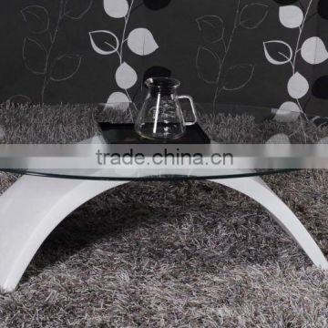 Elegant High Gloss Fiberglass Coffee Tables