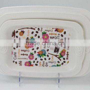 plastic flower tray set