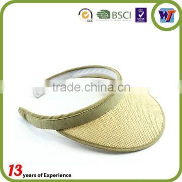 Fashion Wide Brim Sun Visor Caps Cotton Pvc Cheap Kids Sun Visor Hats photo-5