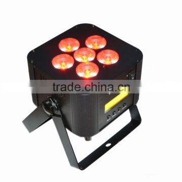 6*15W 5 in 1 RGBWA Wireless Battery Powered Flicker-free Led Lights photo-3