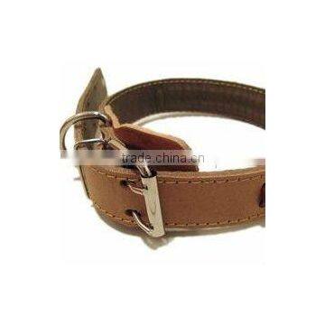 2012 Stylish Strong Genuine Leather Dog Collars Personalized