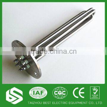 Best Price Application Oil, Water Immersion Flange Tubular Heater photo-2