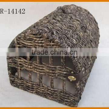 Antique Style Natural Rattan Cat Cage