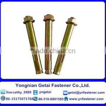 Zinc Yellow Flange Nut Sleeve Anchor photo-2