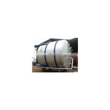 Ethanol gas tank installation