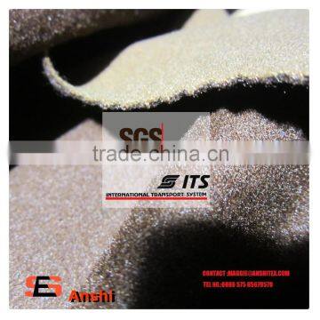 390-400gsm Two Tone Color Polyester tr Brushed Fabric for Dress/overcoat photo-3