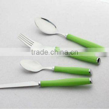 plastic handle flatware