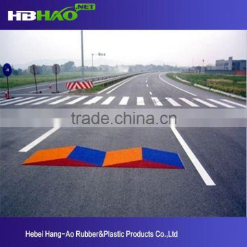 Hang-Ao company is manufacturer and supplier of road safety rubber speed bump