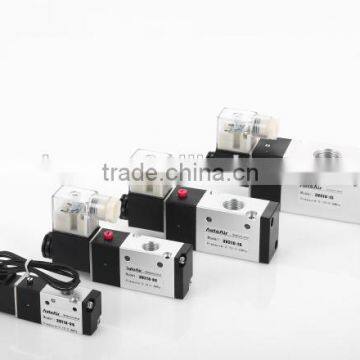 3v Series 2 position 3 way air pilot valve solenoid valve Pneumatic Air Control Valves