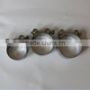 Stainless steel exhaust clamp/polished exhaust clamps