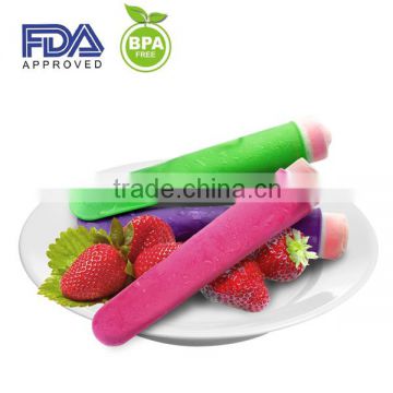 2015 popular silicon ice pop molds